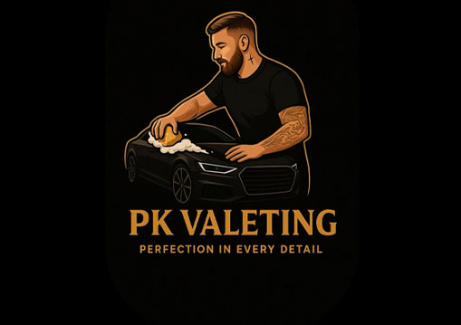 PK Valeting contact logo